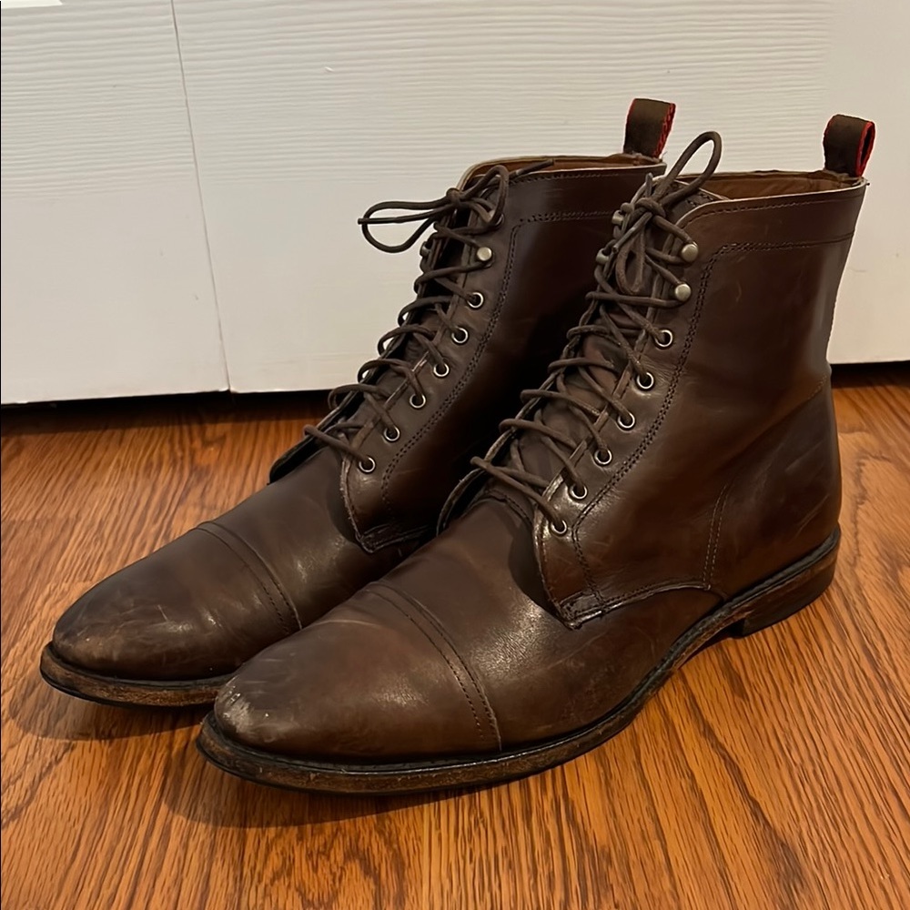 Allen Edmonds Dain Lace‑Up Boot 43012B - 10.5 D